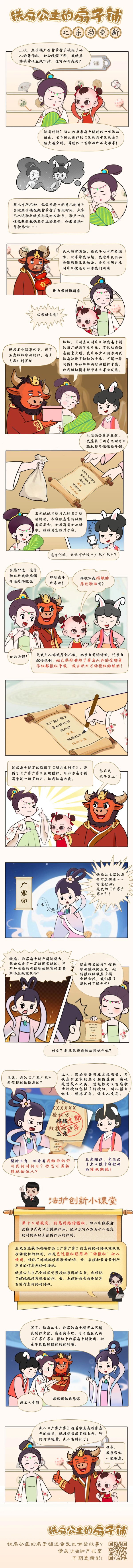 金财顺 《铁扇公主的扇子铺之乐动创新》: 授权书的“保质期”