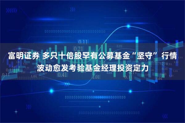 富明证券 多只十倍股罕有公募基金“坚守” 行情波动愈发考验基金经理投资定力